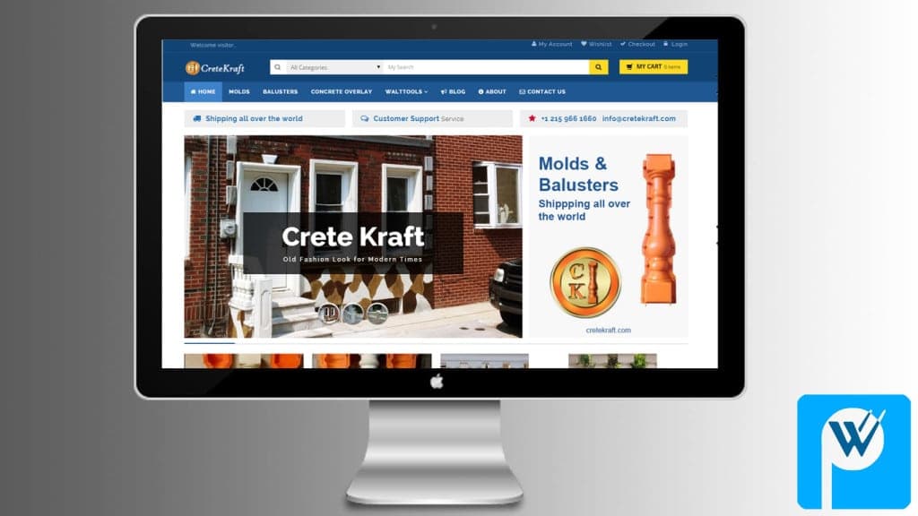 CRETEKRAFT.COM – Webfaqja e ridizajnuar