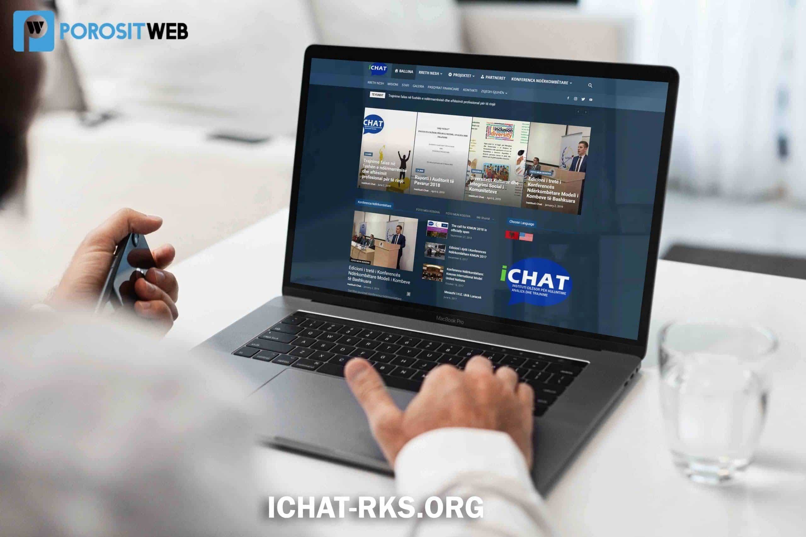 ICHAT-RKS.ORG - Webfaqe per OJQ