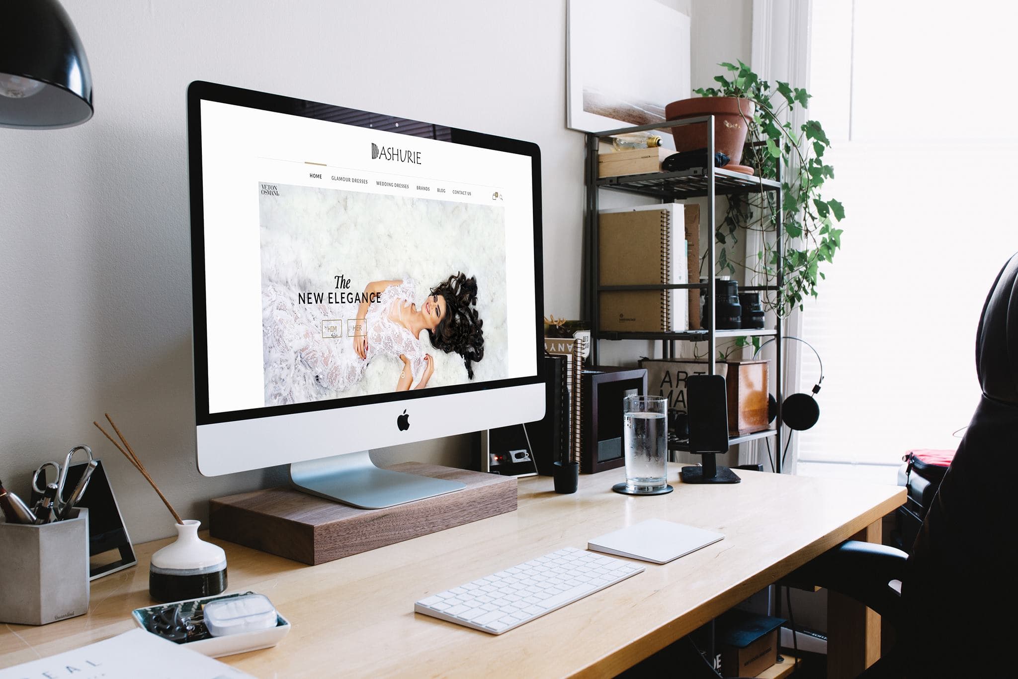 DASHURIEFASHION webfaqja e radhes e dizajnuar nga Porosit Web.