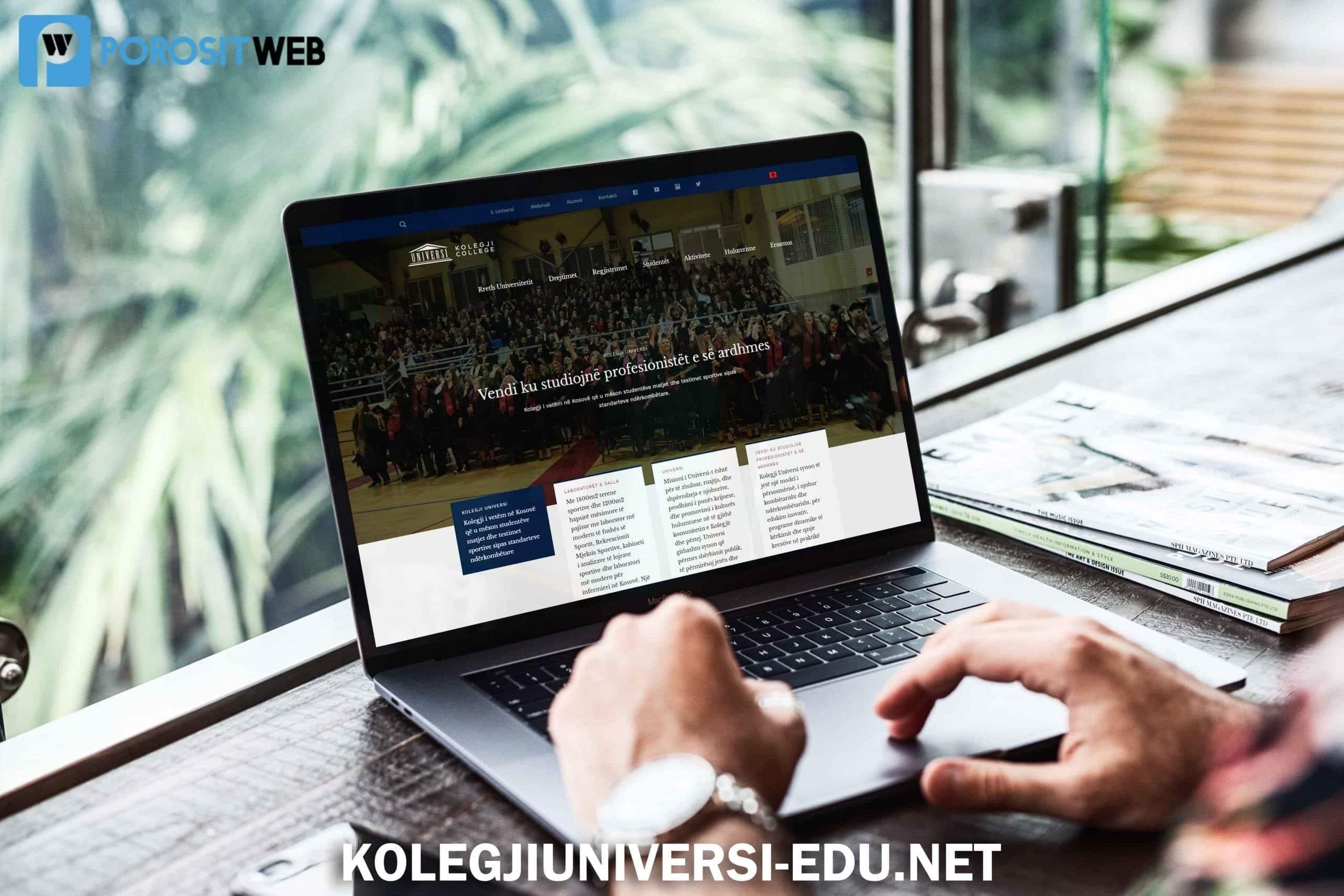 Kolegji Universi - Webfaqe për Universitetin Universi - Bardhosh